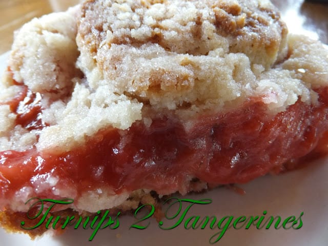Rhubarb Strawberry Coffee Cake rhubarb strawberry