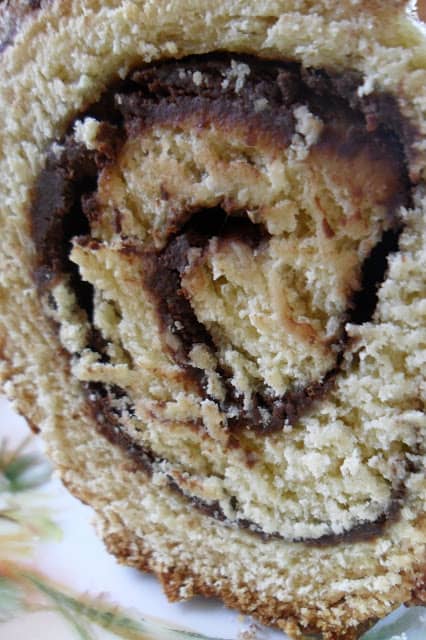 Chocolate Pecan Coffee Cake
