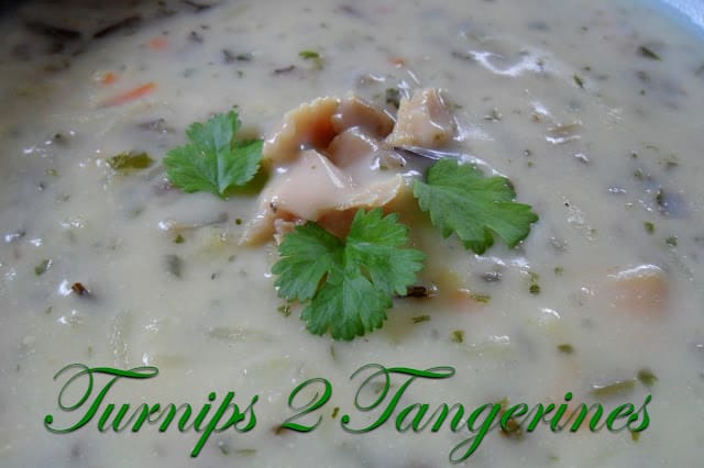 Clam and Wild Rice Soup clam