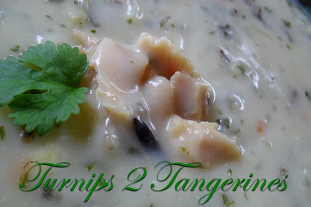 Clam and Wild Rice Soup clam