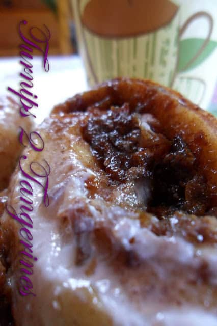 Cherry Date Sourdough Cinnamon Rolls cherry date