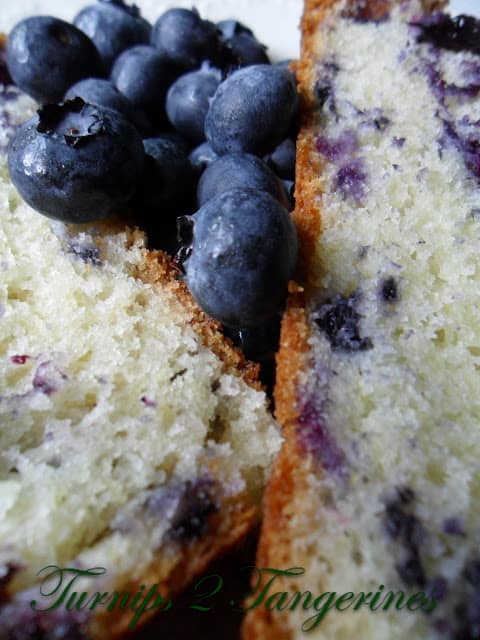 Blueberry Lemon Streusel Bread blueberry lemon
