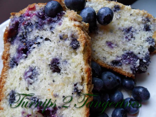 Blueberry Lemon Streusel Bread blueberry lemon