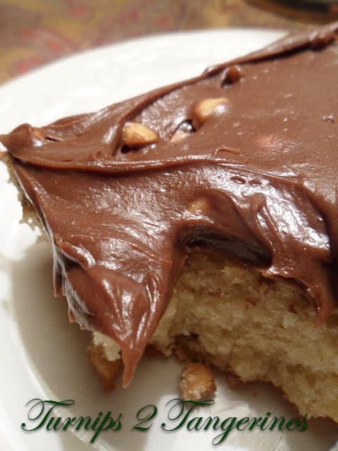 Peanut Butter Crunch Cake peanut butter crunch