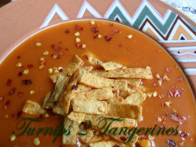 Roasted Red Pepper and Tomato Soup roasted red pepper