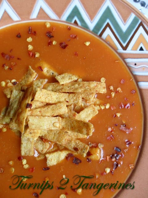 Roasted Red Pepper and Tomato Soup roasted red pepper