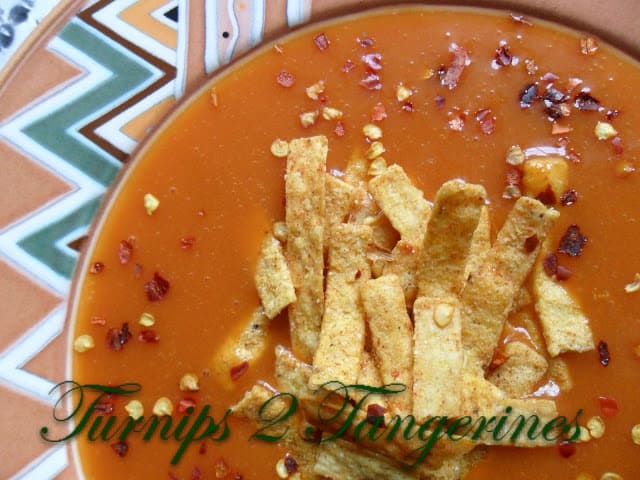 Roasted Red Pepper and Tomato Soup