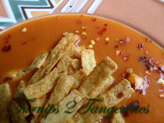Roasted Red Pepper and Tomato Soup roasted red pepper