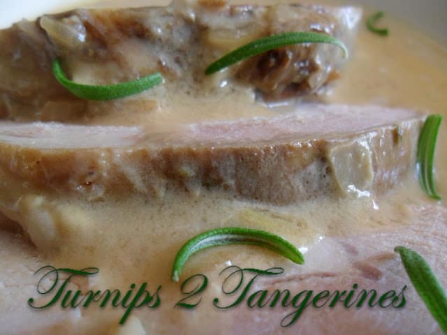 Creamy Pork Roast in Crock Pot