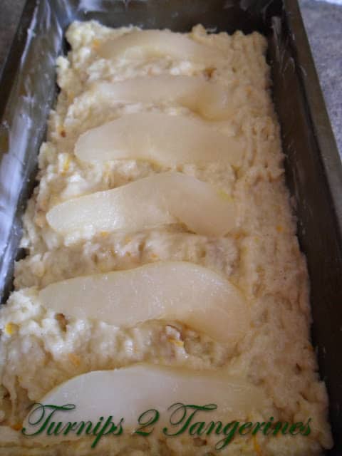 Pear Nut Bread with Orange Glaze pear nut