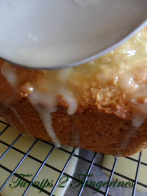 Pear Nut Bread with Orange Glaze pear nut