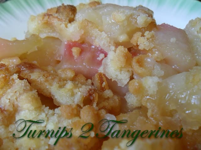 Apple Rhubarb Crisp