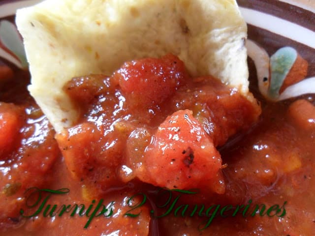 Fire Roasted Garden Salsa fire roasted