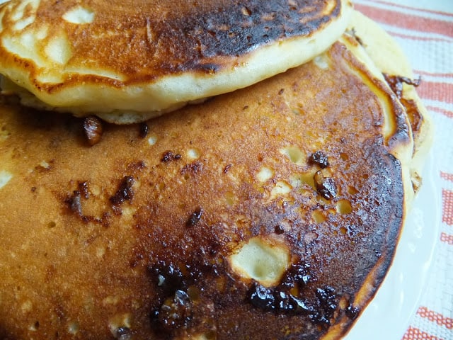 Cinnamon Pecan Swirl Pancakes cinnamon pecan