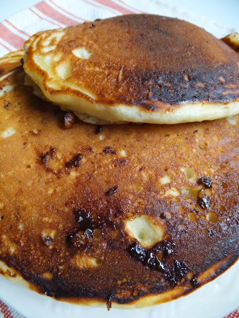 Cinnamon Pecan Swirl Pancakes