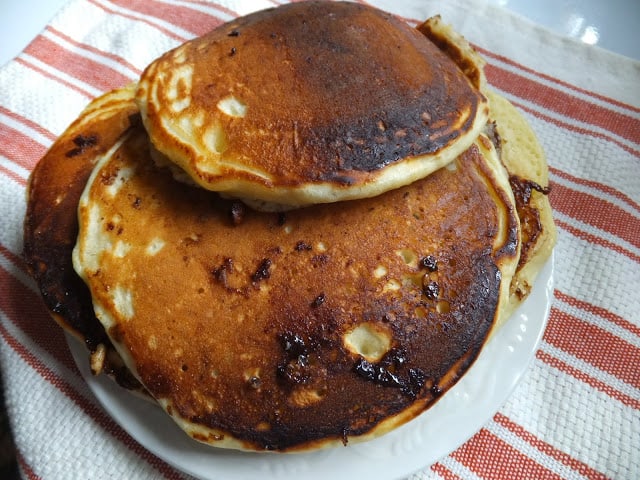 Cinnamon Swirl Pecan Pancakes