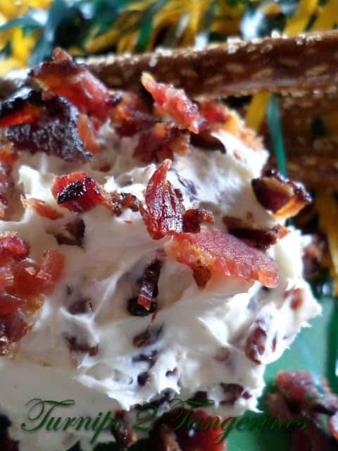 Cherry Pecan Bacon Cheese Dip cherry pecan