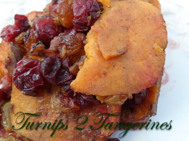 Cranberry Sweet Potato Casserole cranberry sweet