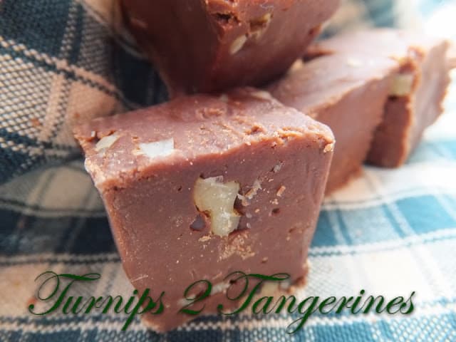Chocolate Walnut Fudge chocolate walnut