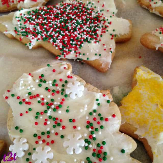 Christmas Sugar Cookies christmas sugar cookies