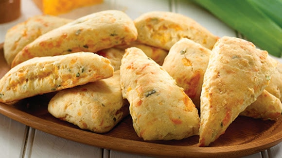 Savory Cheese and Leek Scones savory cheese