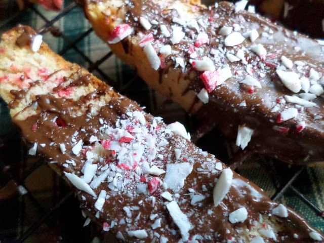 peppermint biscotti 