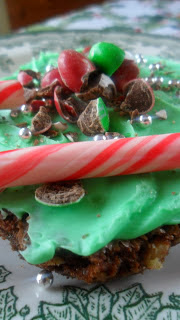 Chocolate Mint Brownies with Peppermint Frosting chocolate mint