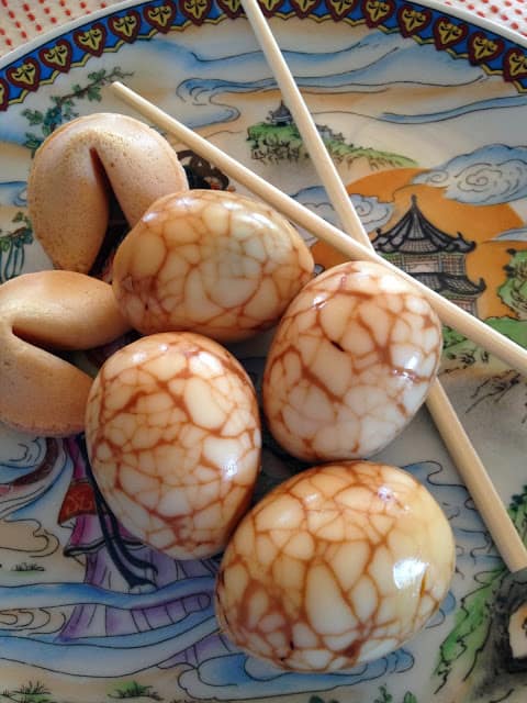 Chinese New Year and Tea Eggs
