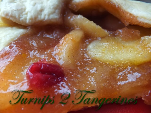 Apple Orange Cranberry Crostata apple orange