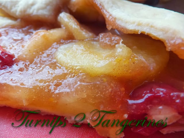 Apple Orange Cranberry Crostata apple orange