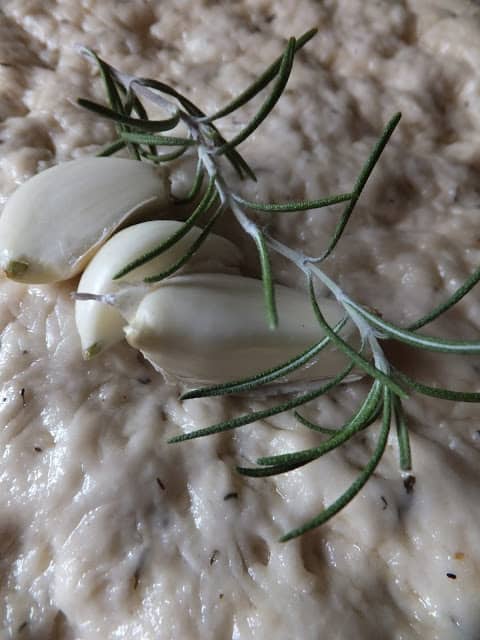 Garlic Rosemary Focaccia Bread garlic rosemary