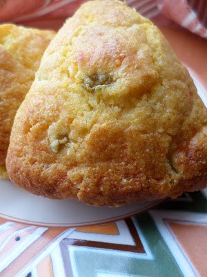 Green Chili Cheddar Corn Muffins green chili cheddar