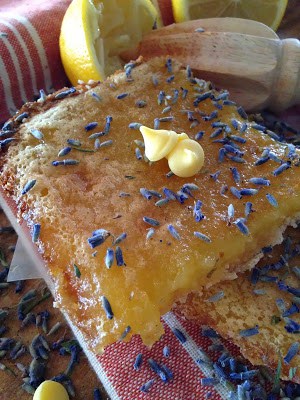 lemon lavender bars