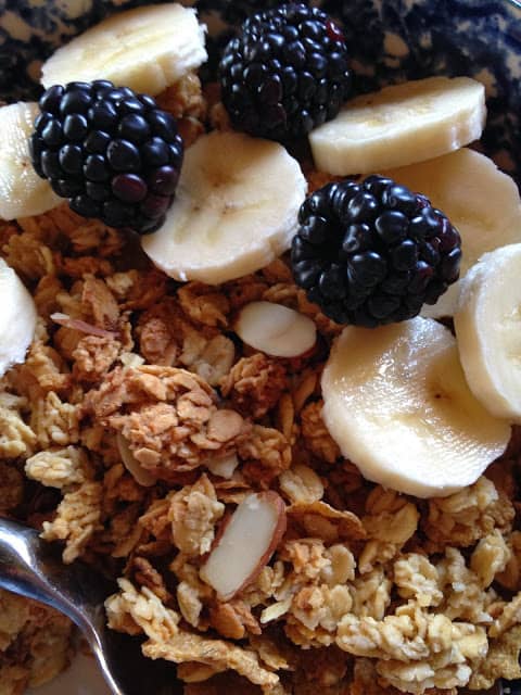 Homemade Almond Granola homemade almond