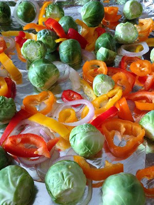 roasted brussels