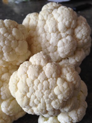 Cheesy Garlic Cauliflower