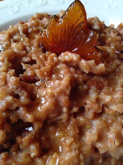 Maple Steel Cut Oatmeal maple steel