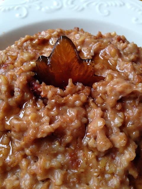 Maple Steel Cut Oatmeal maple steel