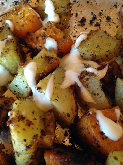 roasted potatoes 