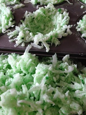 White Chocolate Coconut Nests