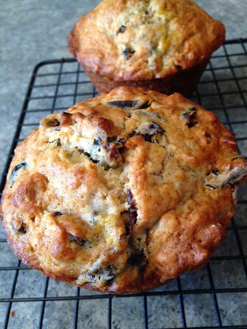 Banana Prune Muffins