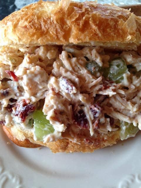 Cherry Grape Chicken Salad cherry grape