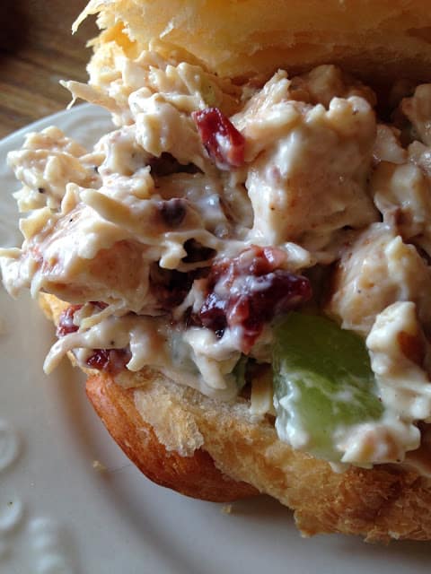 Cherry Grape Chicken Salad cherry grape