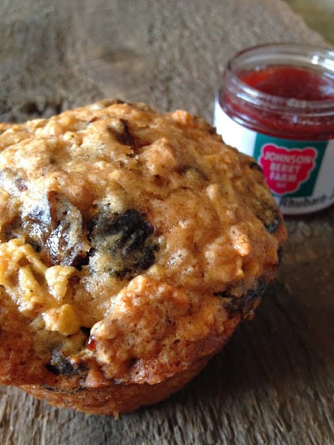 Apple Prune Muffins