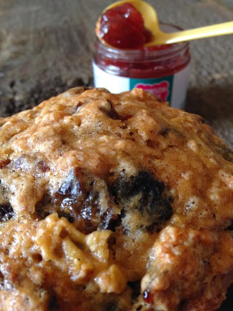 Apple Prune Muffins apple prune