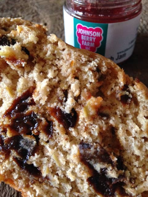 Apple Prune Muffins apple prune