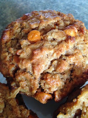 Oatmeal Scotchie Muffins oatmeal scotchie