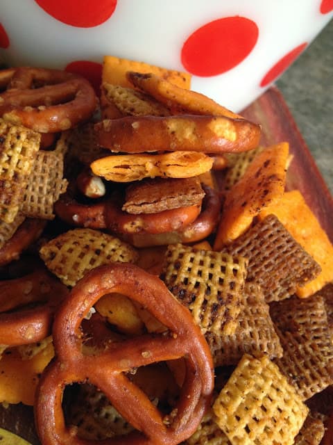 Barbecue style Snack Mix barbecue style