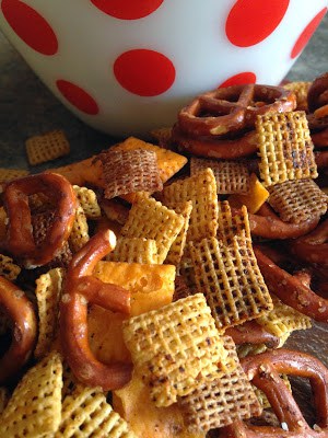 Barbecue Style Snack Mix barbecue style