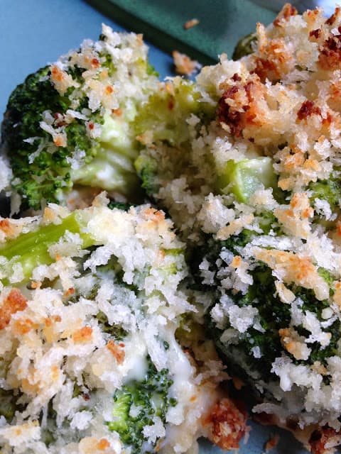 Cheesy Broccoli Gratin